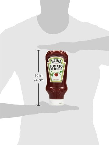 HEINZ Tomato Ketchup (800ml): Kopfsteherflasche mit Flip-Cap