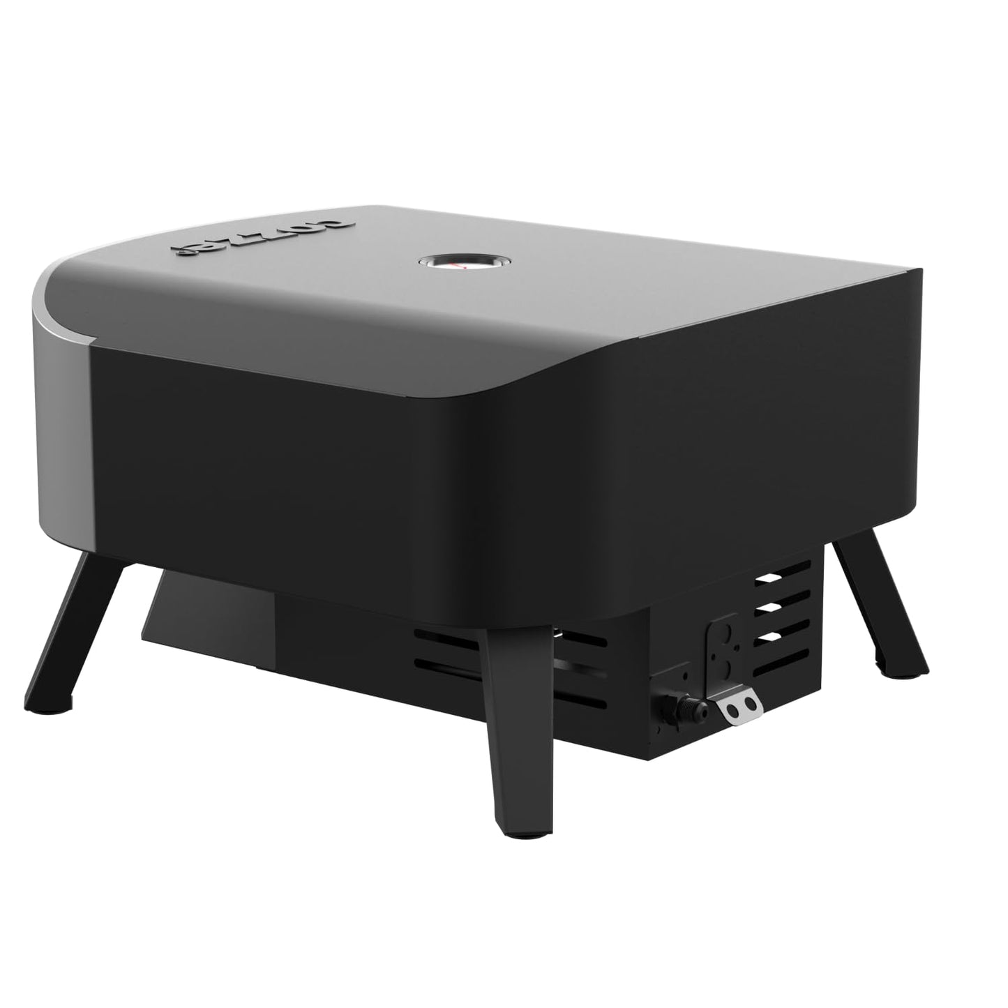 COZZE Mini Gas-Pizzaofen (50mbar) mit Regulator für kleine Pizzen