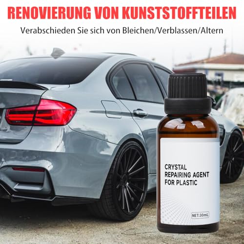Kristalline Beschichtung für Cockpit und Kunststoffteile im Auto | Antistatisch & Staubabweisend