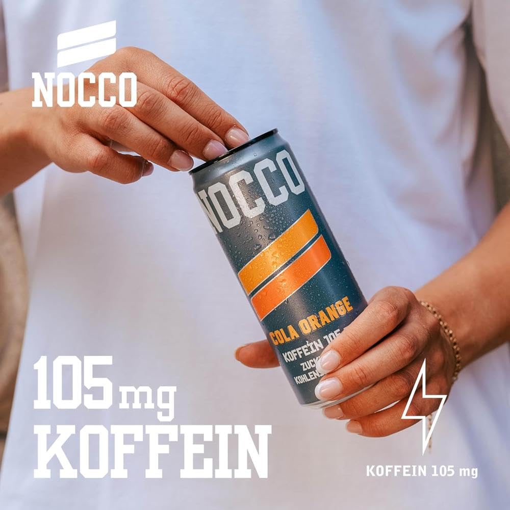 NOCCO Energy Drink (24er 330ml Mix-Pack) inkl. Pfand: Vegan mit Koffein & Vitaminen