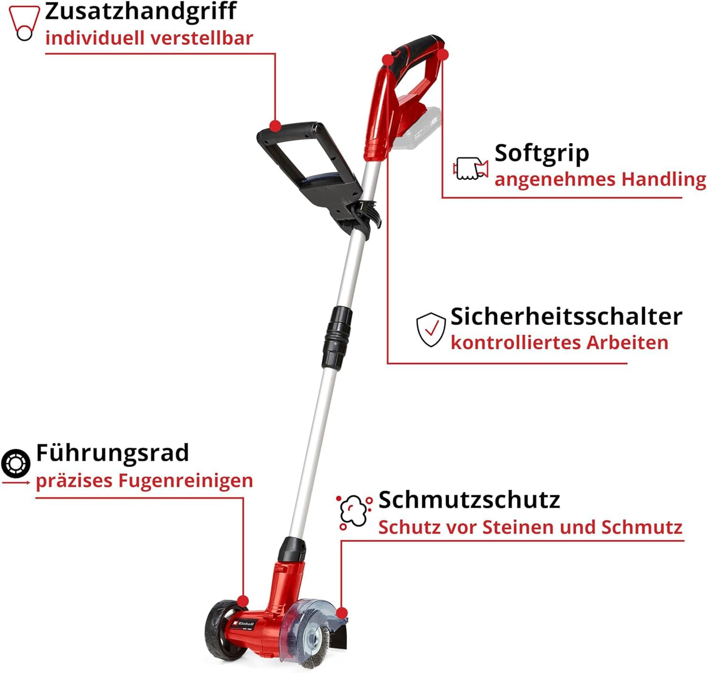 Einhell Cordless Joint Cleaner (GC-CC 18) Li Solo Power X-Change without battery and charger