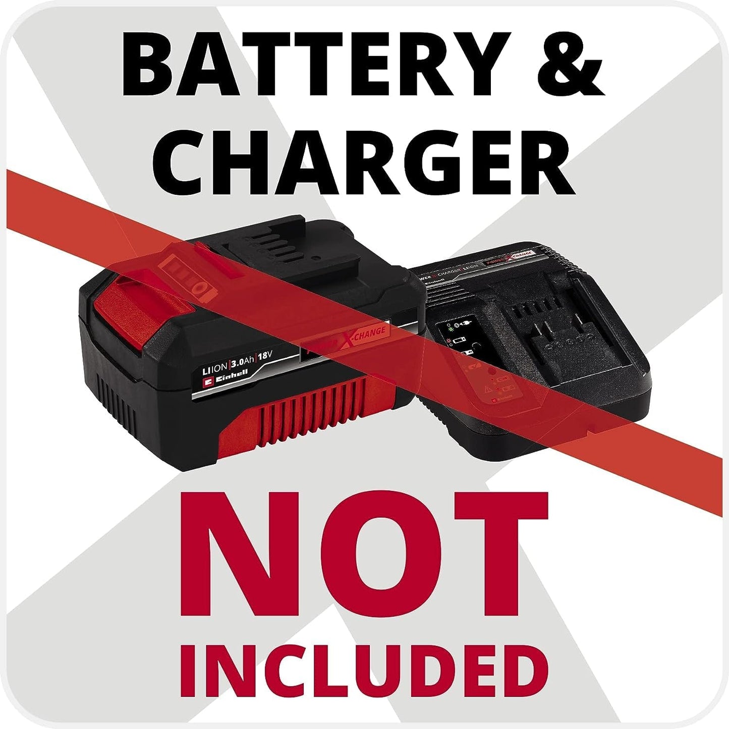 Einhell Akku-Ventilator (GE-CF 18/2200) Li-Solo Power X-Change ohne Akku und Ladegerät