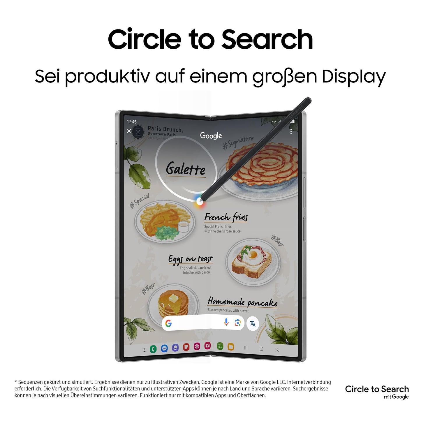 Samsung Galaxy Z Fold6 AI smartphone with warranty: 256GB storage, 50MP camera