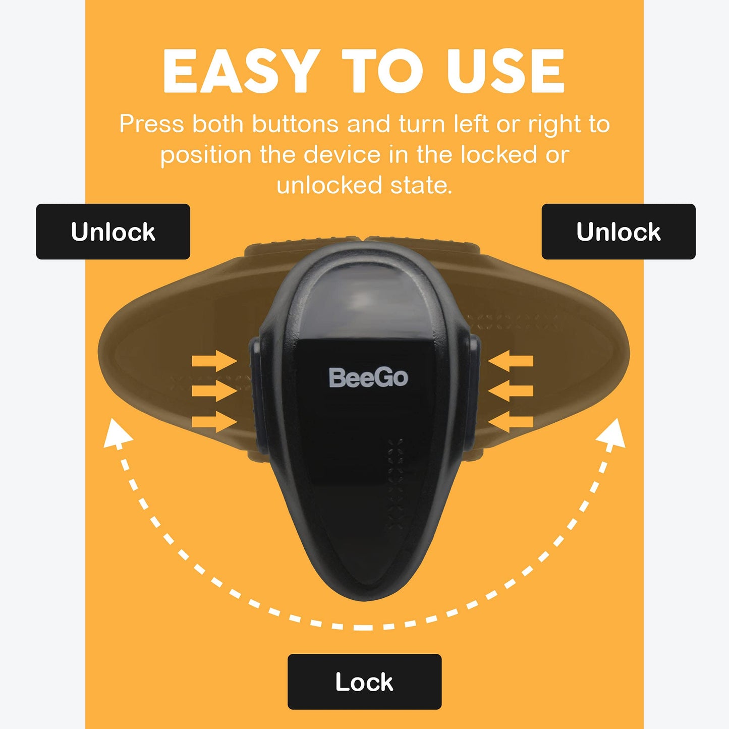 BeeGo® Oven Child Safety Lock for Babies & Toddlers: Easy Installation (Black)