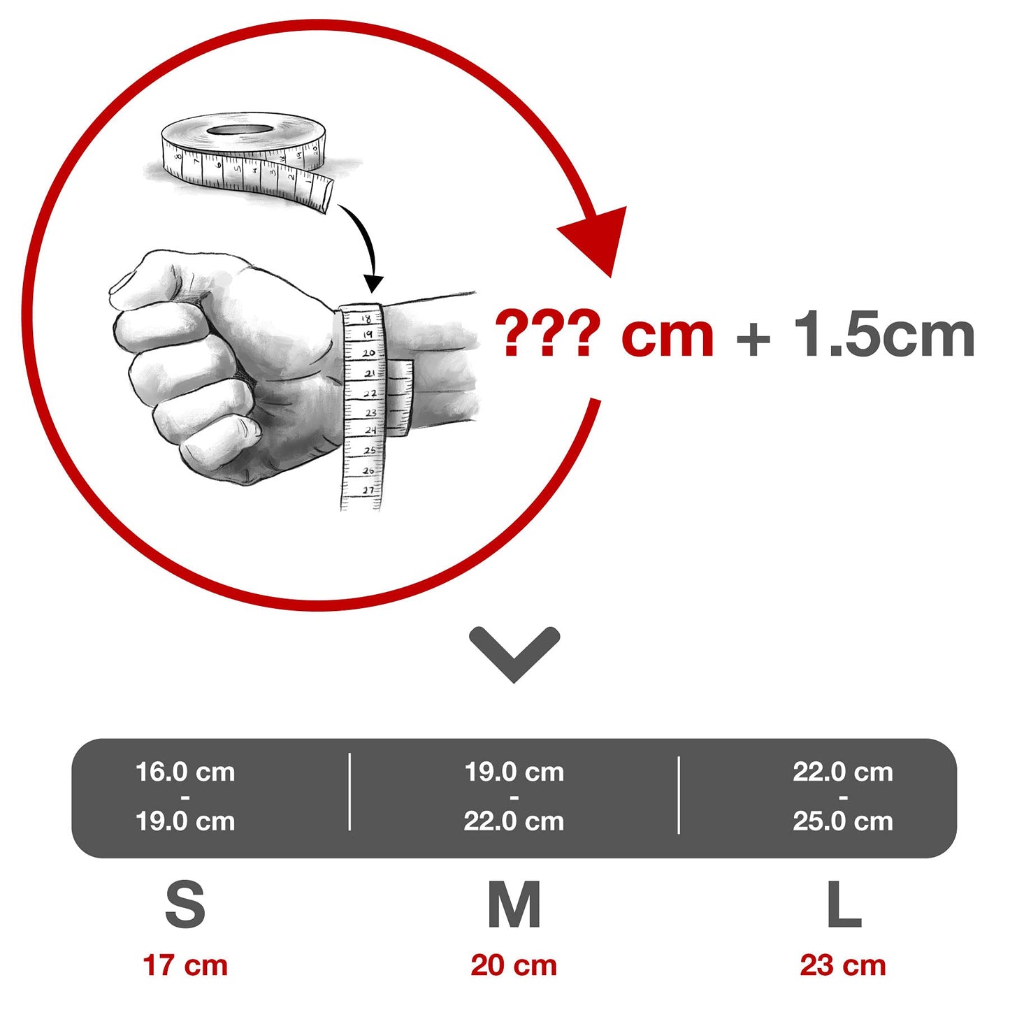 Braided wrap bracelet for men made of leather (23cm) in black: bracelet gift