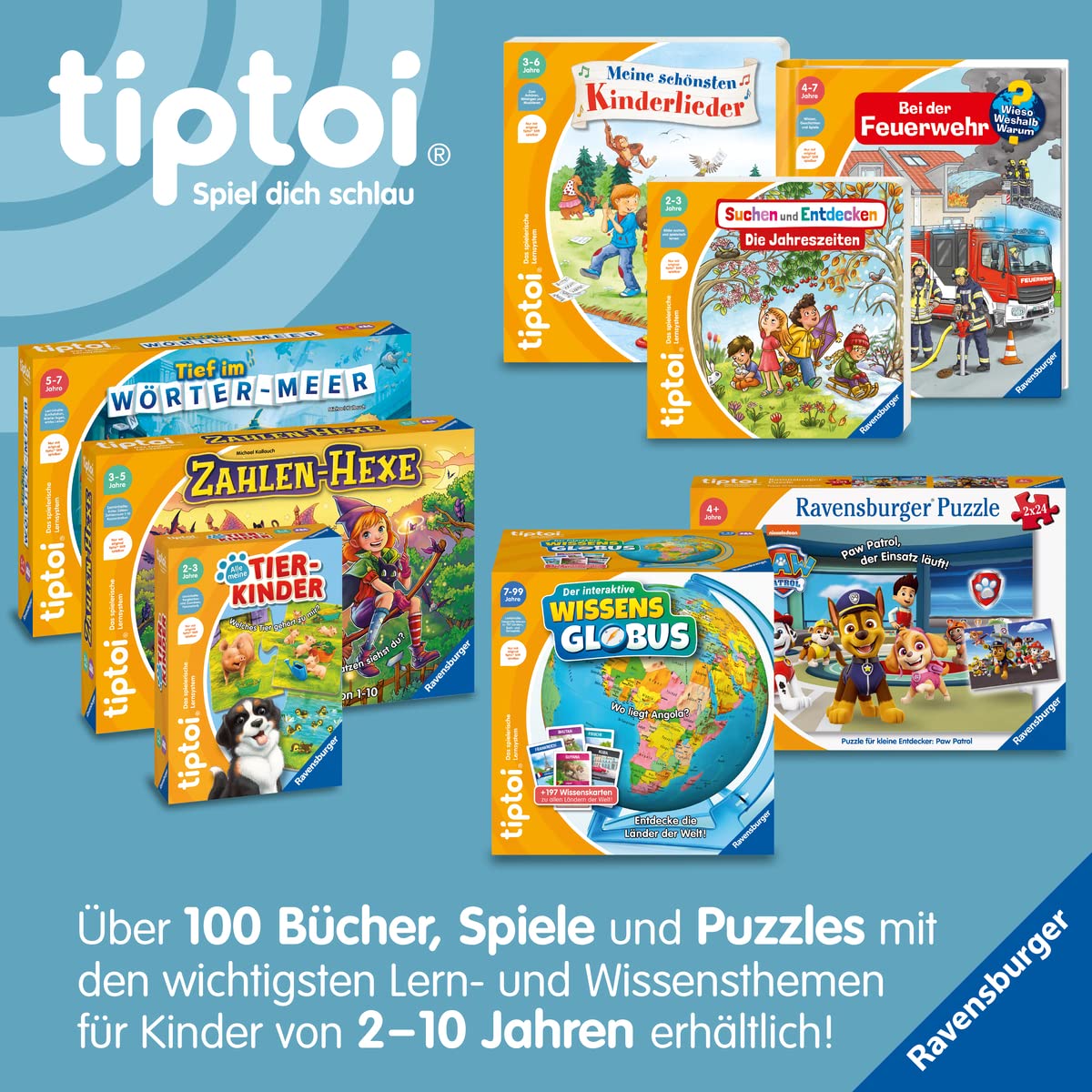 Ravensburger - tiptoi® Why? How? What for? All about the body: Book for children ages 4 and up
