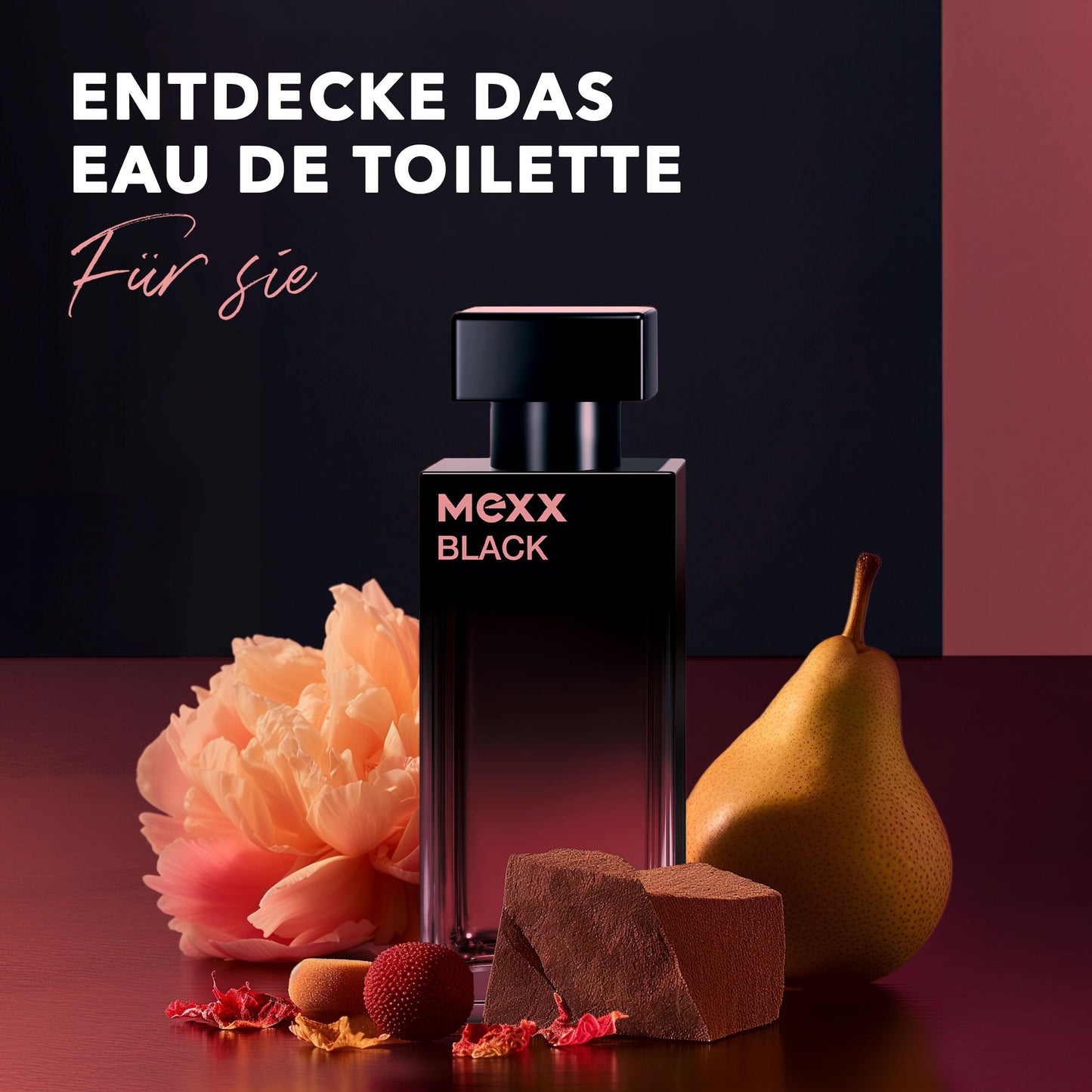 MEXX BLACK Man Eau de Parfume (50ml) with aquatic-woody notes
