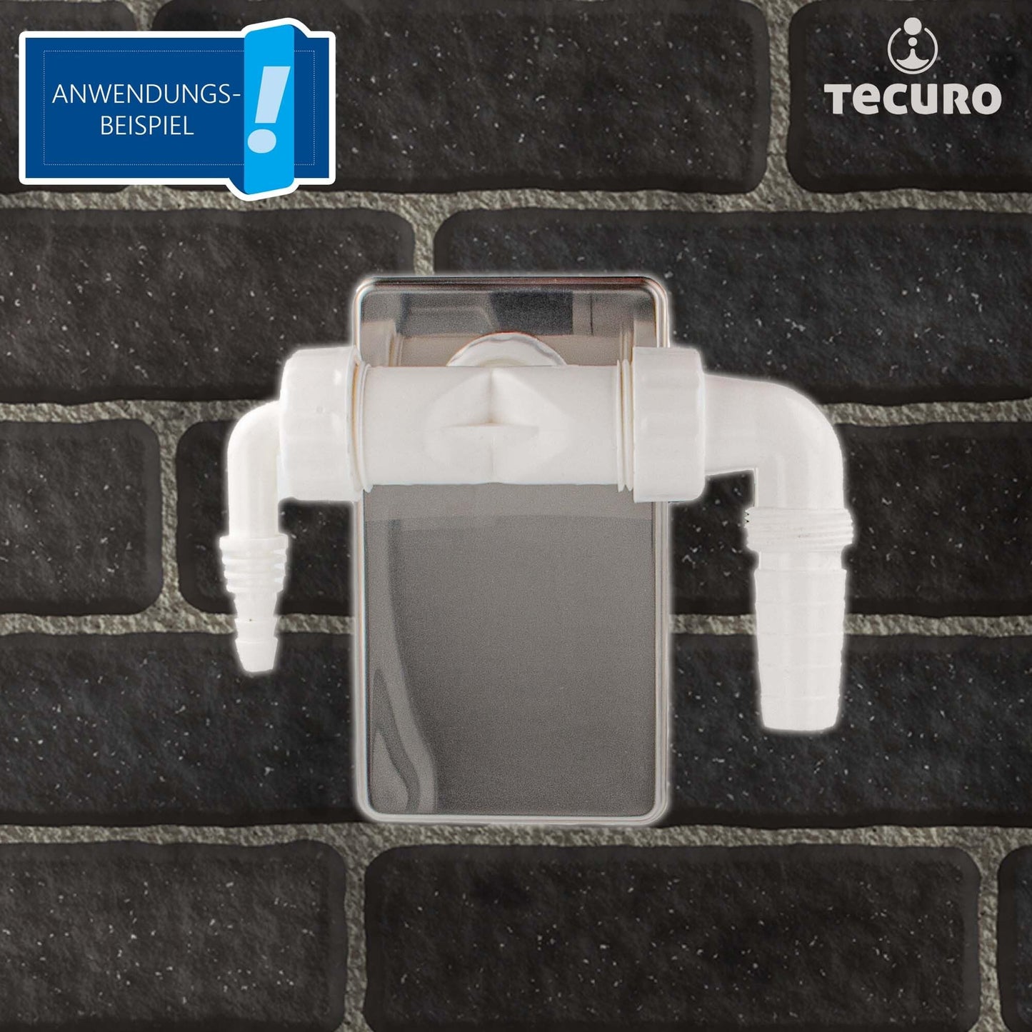 tecuro washing machine double connection for dryer and washing machine: Easy installation