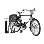 DIY Retro-Fahrradmodell Zusammenbauversion aus Metalllegierung: Minibike
