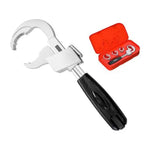 Universal Double-Ended Wrench | Made of Aluminum Alloy for Repairs in Bathrooms, Plumbing, Faucets