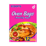 ECOOPTS Oven Roasting Bags for Turkey, Chicken, Meat, Vegetables (10x - 430x550mm)