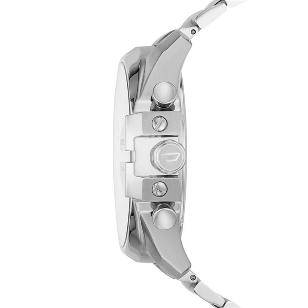 DIESEL Mega Chief men's watch 'DZ4477' with quartz movement (59mm) with stainless steel bracelet