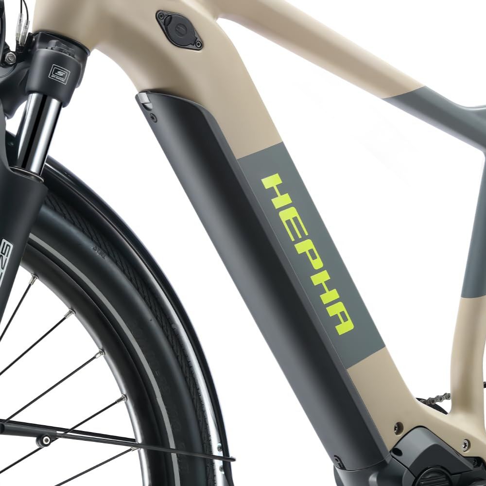 HEPHA E-Bike Trekking 7 Ultra: 100Nm, 708Wh battery (up to 200km), Smart APP, 10-speed