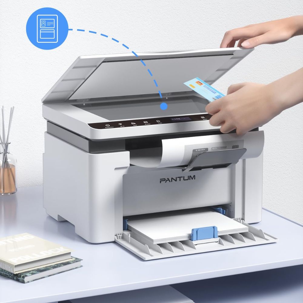 PANTUM (BM2309W) 3-in-1 Multifunktionsgerät | Laserdrucker, Scanner, Kopierer: WLAN, Airprint