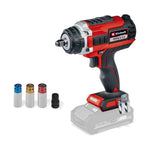 Einhell Professional Cordless Impact Wrench IMPAXXO 18/450 Power X-Change incl. Nut Set (18V, 450Nm)