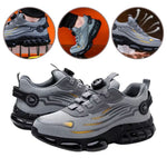 Rotating Button Sicherheitsschuhe | Herren Outdoor-, Arbeitsschuhe: Anti-Smash, Anti-Puncture