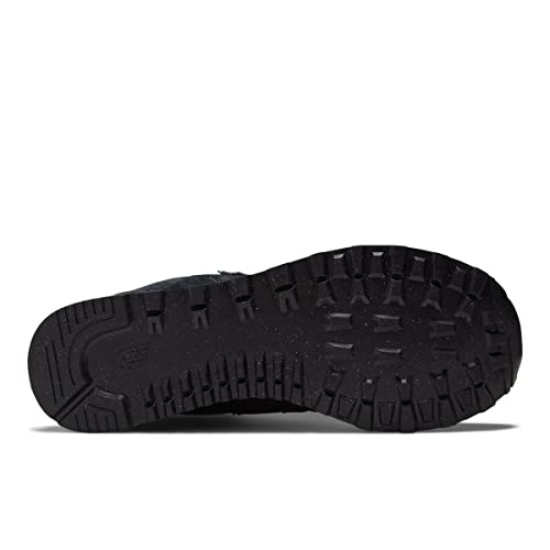 New Balance 574 men's sneakers in black (Triple Black): ENCAP midsole
