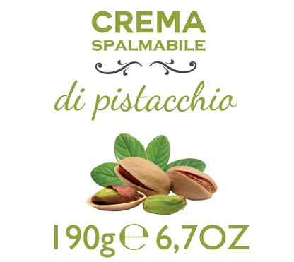 Brontedolci sweet pistachio cream with 40% pistachios from Sicily-Etna (2x 190g)
