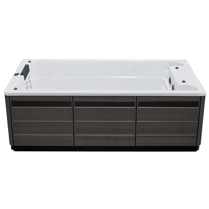 AWT AQART Design-SwimSpa für 4 Personen: Exklusive Whirlpool-Pool-Kombination