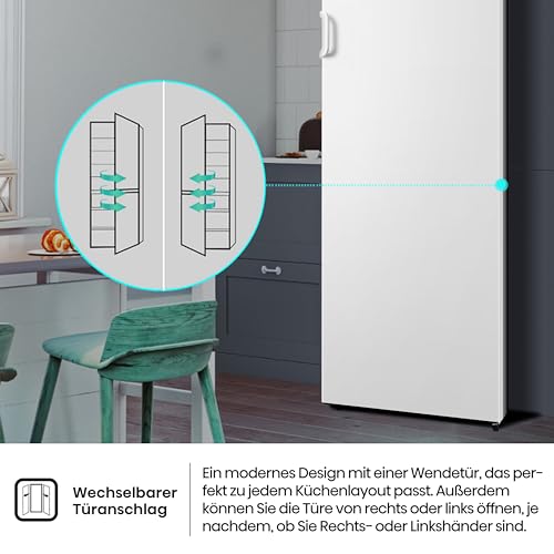 Hisense (FV191N4AW2) Freezer - TotalNoFrost - Door Alarm - Multiflow 360° | 205kWh