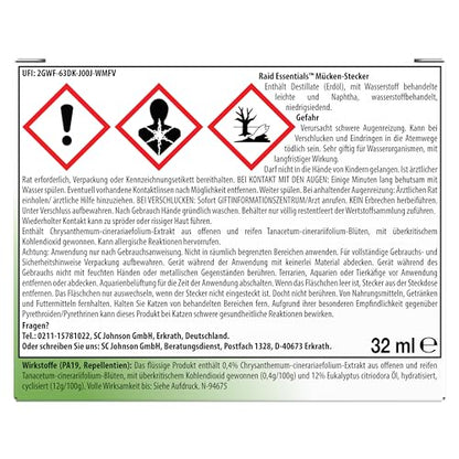 Raid Essentials Mosquito Plug: 45 nights of reliable protection | Instant effect
