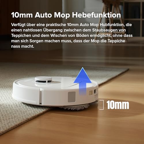 roborock Qrevo S vacuum and mop robot with 7000Pa | Self-cleaning &amp; navigation