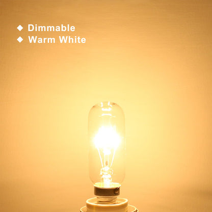 Comyan E14-Glühbirne (40W) für Dunstabzugshaube - Warmweiß 2700K, Dimmbar: 4 Stück