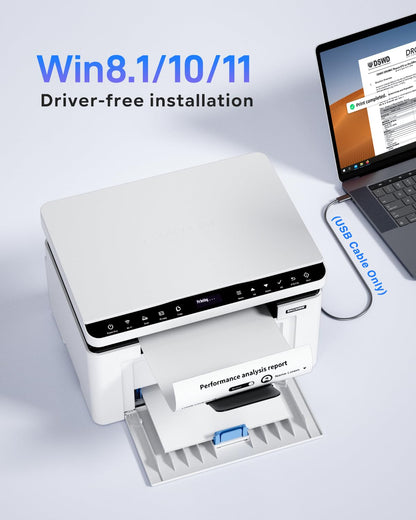 PANTUM (BM2309W) 3-in-1 Multifunktionsgerät | Laserdrucker, Scanner, Kopierer: WLAN, Airprint