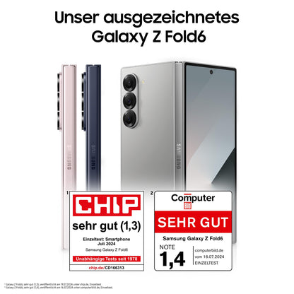 Samsung Galaxy Z Fold6 AI smartphone with warranty: 256GB storage, 50MP camera