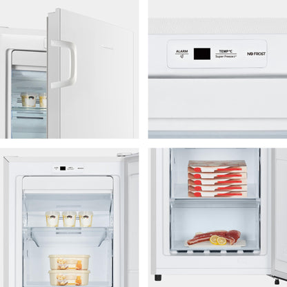 Hisense (FV191N4AW2) Freezer - TotalNoFrost - Door Alarm - Multiflow 360° | 205kWh