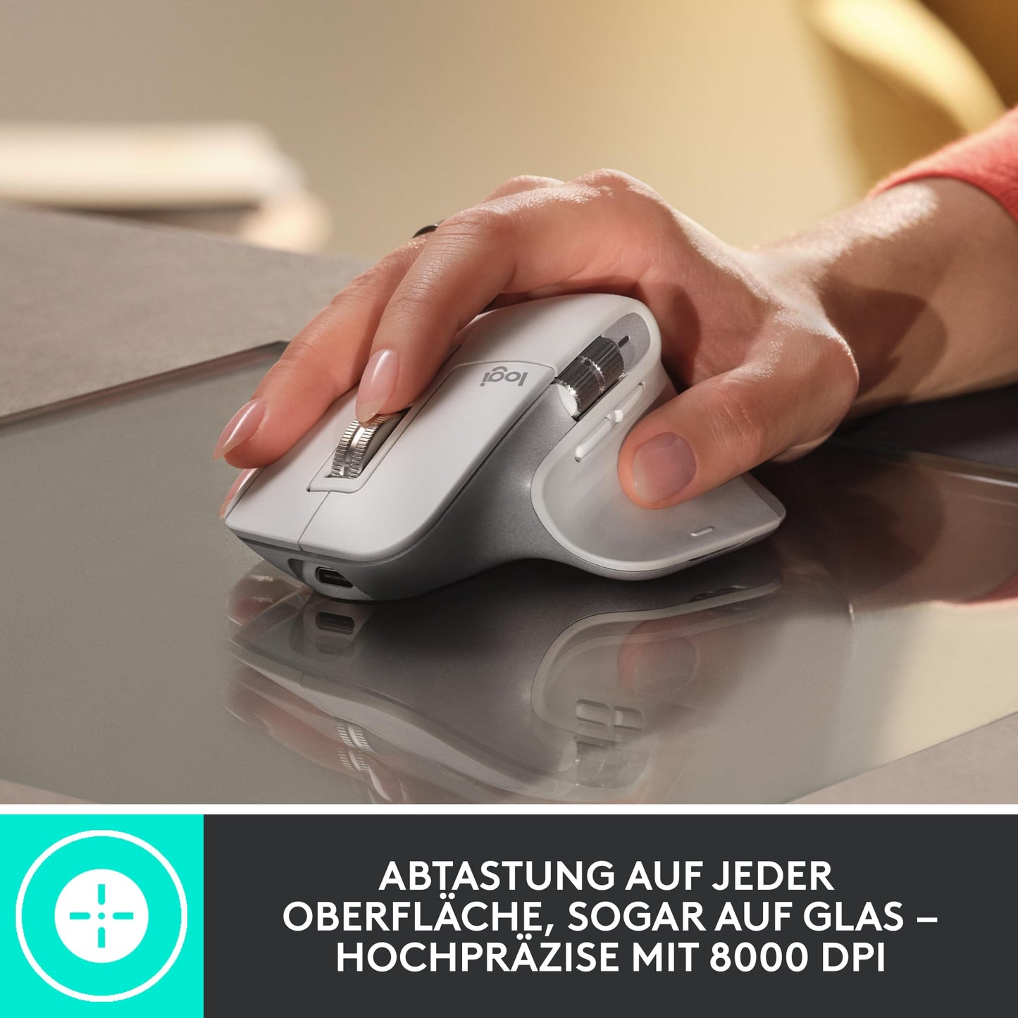 Logitech MX Master 3S: Wireless performance mouse with ultra-fast scrolling (quiet click)