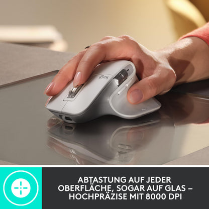 Logitech MX Master 3S: Wireless performance mouse with ultra-fast scrolling (quiet click)