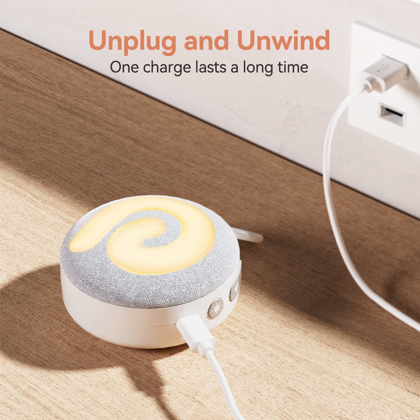 Dreamegg D11 Einschlafhilfe für Babys: 21-Sound Maschine, USB Wiederaufladbar