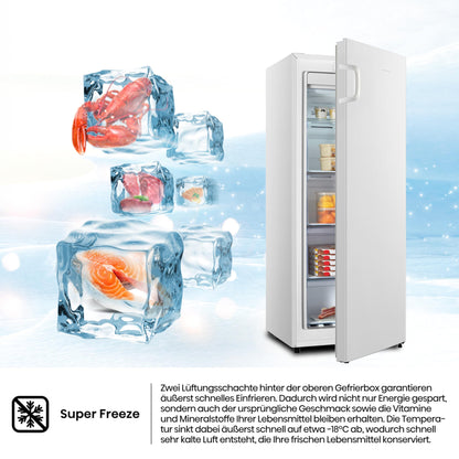 Hisense (FV191N4AW2) Freezer - TotalNoFrost - Door Alarm - Multiflow 360° | 205kWh