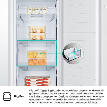 Hisense (FV191N4AW2) Freezer - TotalNoFrost - Door Alarm - Multiflow 360° | 205kWh