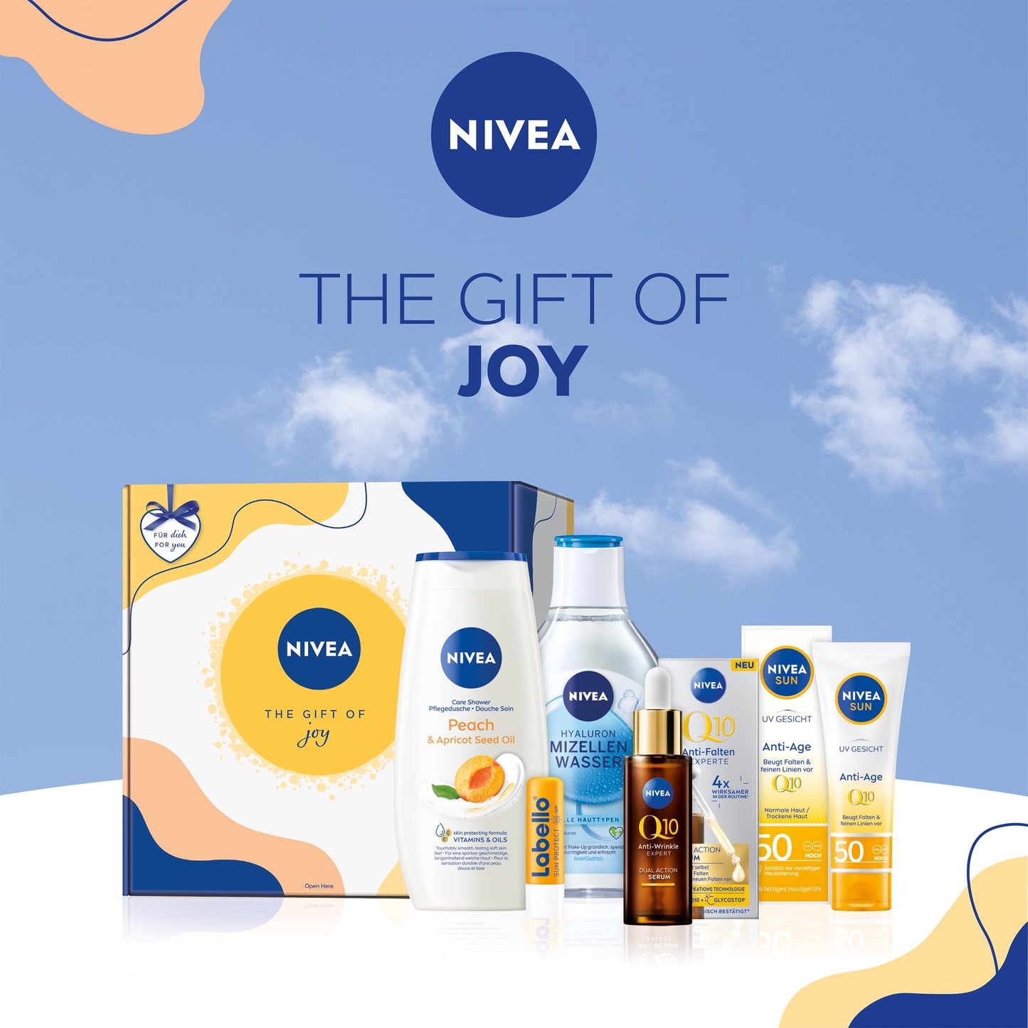 NIVEA 'The Gift of Joy' Geschenk Pflege-Set für Frauen: Ein vielseitiges Beauty-Set