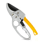Garden Shears made of Carbon Steel with Safety Lock and Ratchet Mechanism