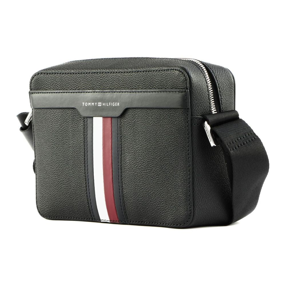 Tommy Hilfiger 'TH Coated' Canvas Camera Bag with Zipper