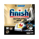 Finish Ultimate Plus Infinity Shine Citrus POWERBALL Dishwasher Tablets (105 Caps)