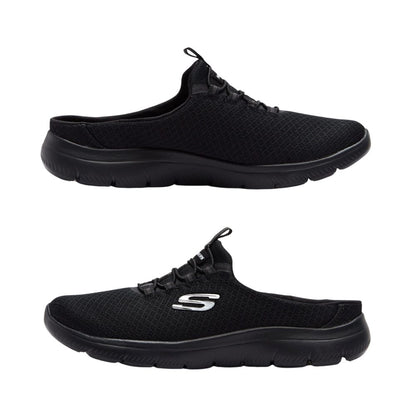 Skechers 'Summit Swift Step' Women's Sabot Mules (Black)