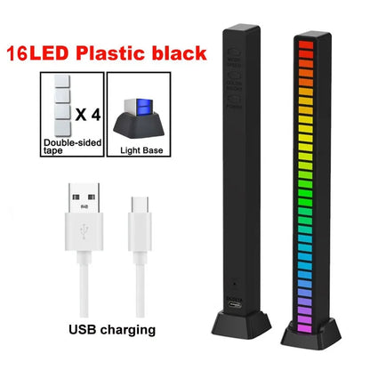 Smart Sound Control LED Light Bar | RGB Color Changing Mood