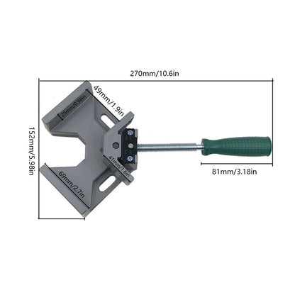 90 Grad Winkelspanner | Hochwertige Legierungsklemme für präzise Ecken bei Holz, Metall und Glas3
