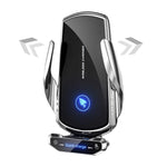 Support de chargeur magnétique sans fil universel | Chargement rapide pour tous les smartphones et iPhones