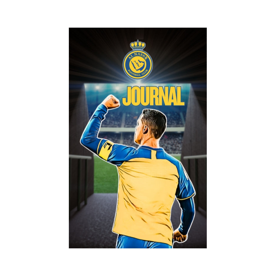 Al-Nassr 1955 Journal - Soccer Inspired Notebook: 100 Lined Pages | 6x9 | CR-7 Fan Edition